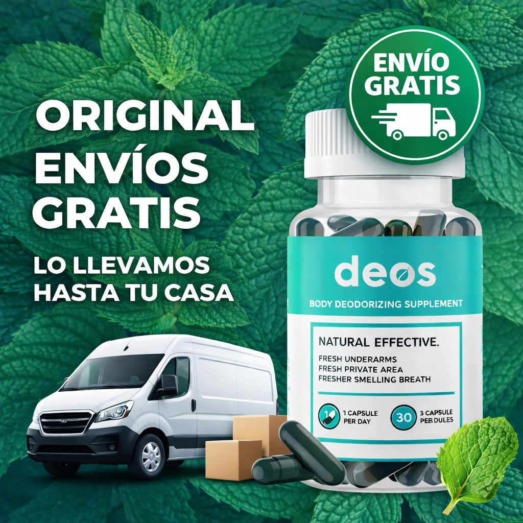 Deos 🌿 – Elimina el Mal Olor desde el Interior
