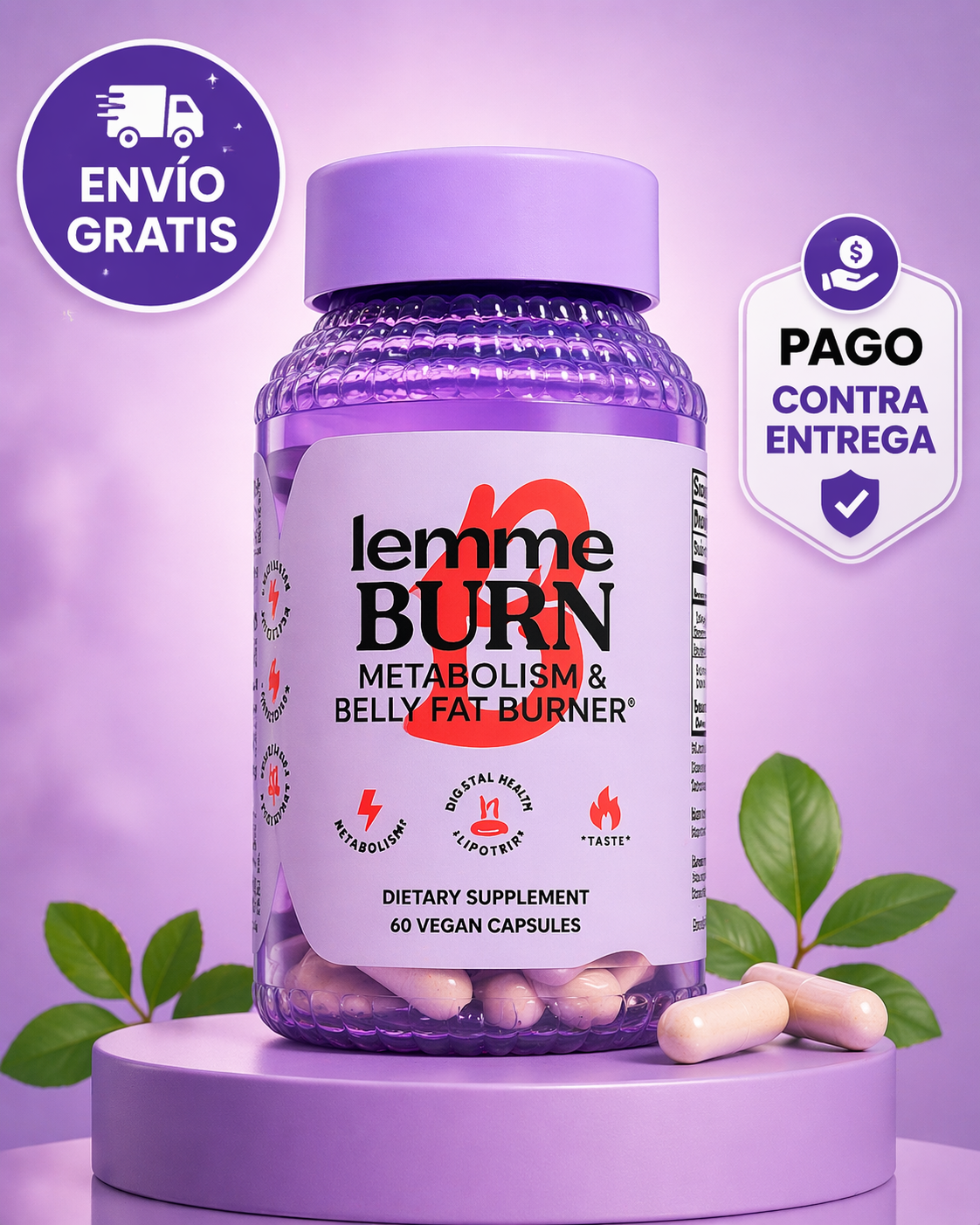 LEMME BURN- Eliminador de grasa🔥
