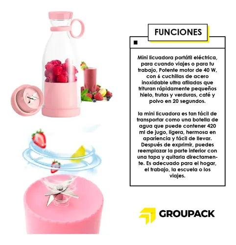 Licuadora Portátil Mini Juicer
