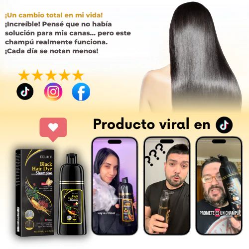 🔥SHAMPOO NEGRO NUEVA VERSION🔥