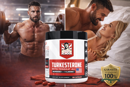 Turkesterone Old School – Fuerza, Energía y Rendimiento