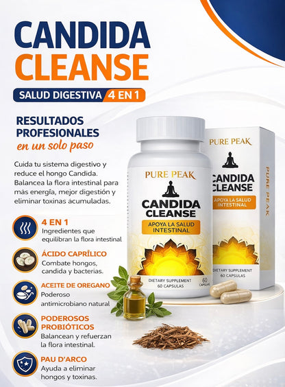 Candida Cleanse: Eliminador de grasa🔥