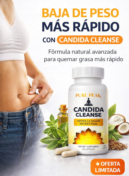 Candida Cleanse: Eliminador de grasa🔥