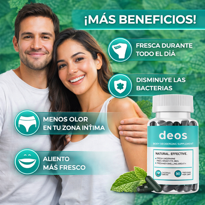 Deos 🌿 – Elimina el Mal Olor desde el Interior