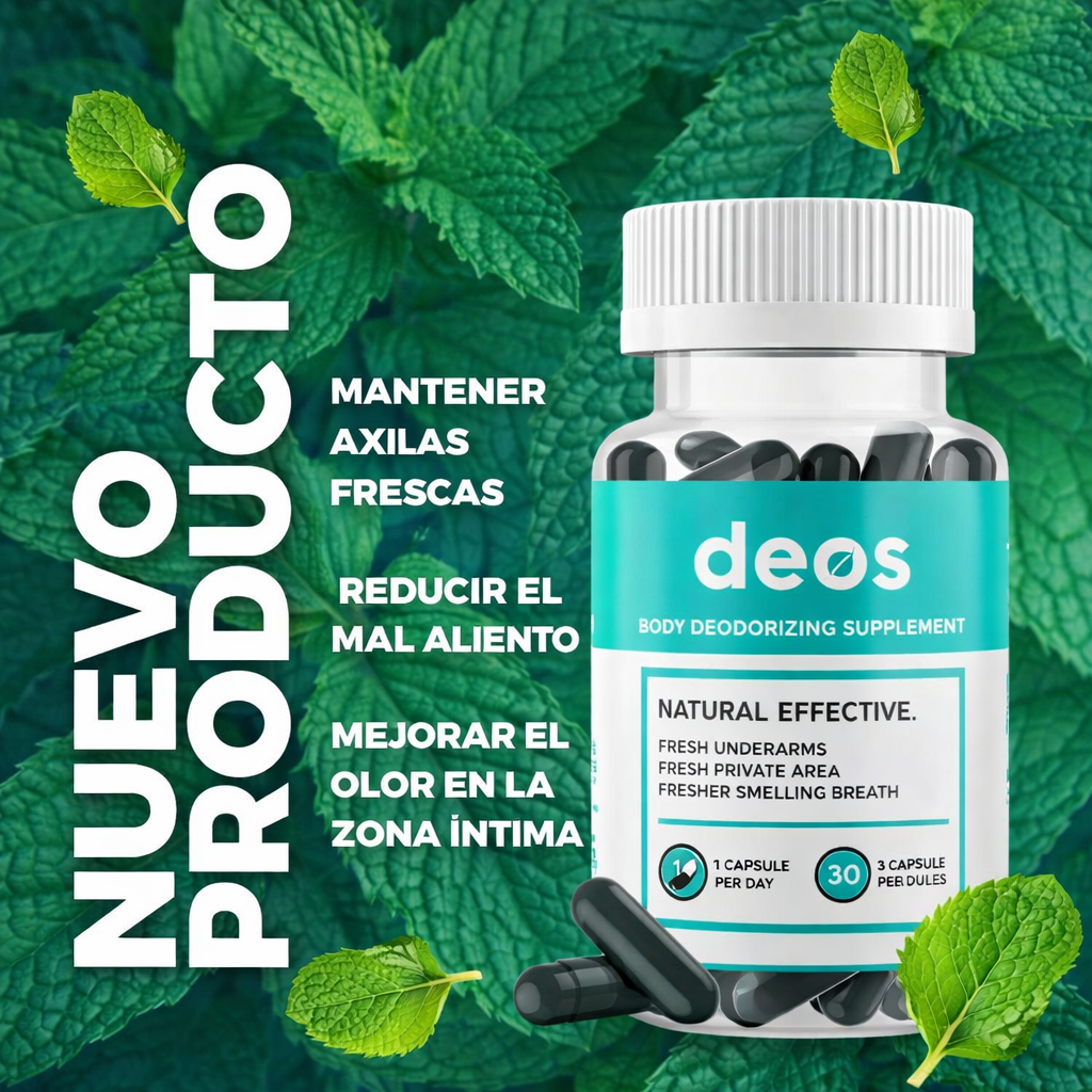 Deos 🌿 – Elimina el Mal Olor desde el Interior