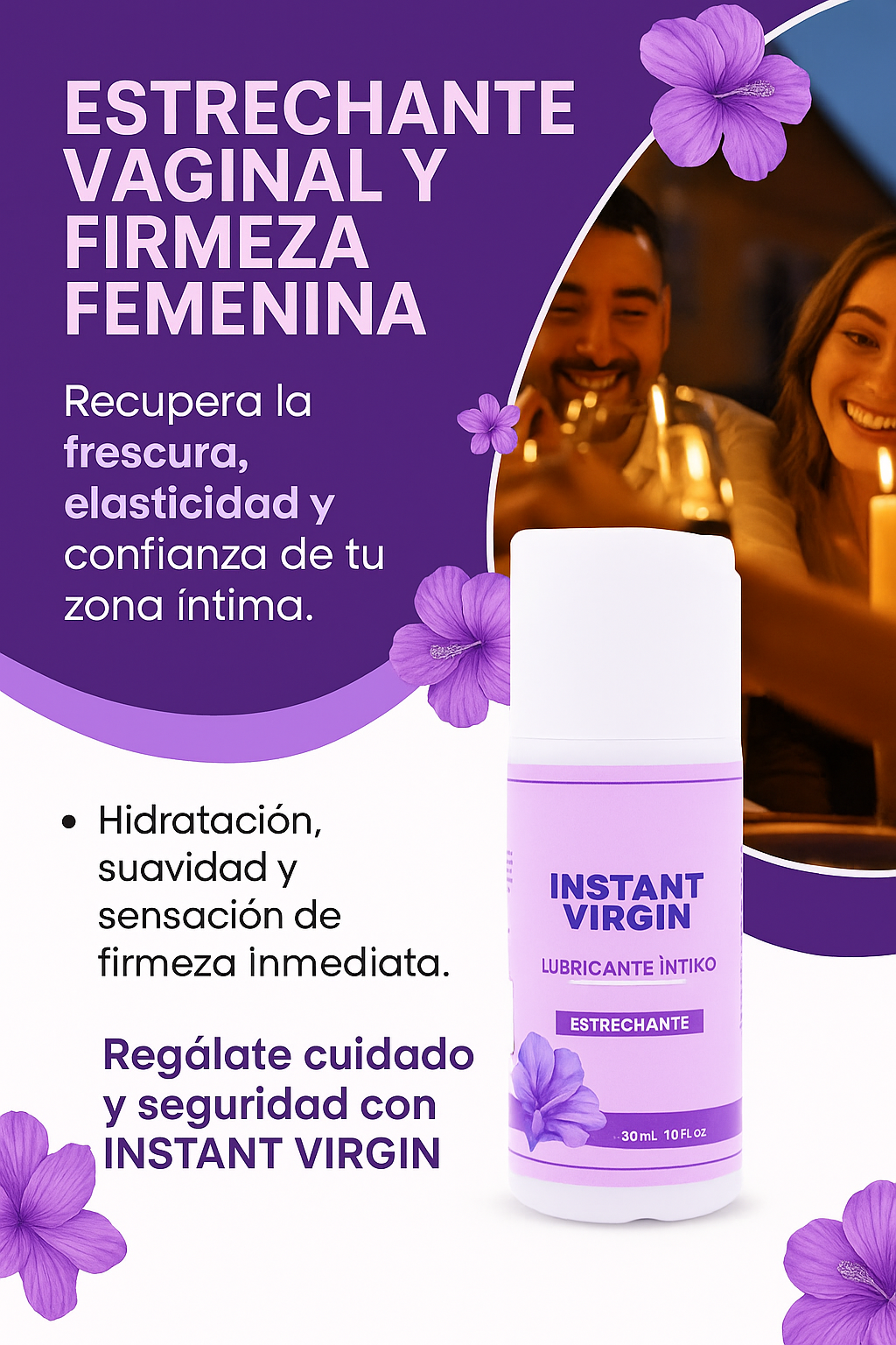 💜🌸 INSTANT VIRGIN – ESTRECHANTE VAGINAL Y FIRMEZA FEMENINA 🌸💜