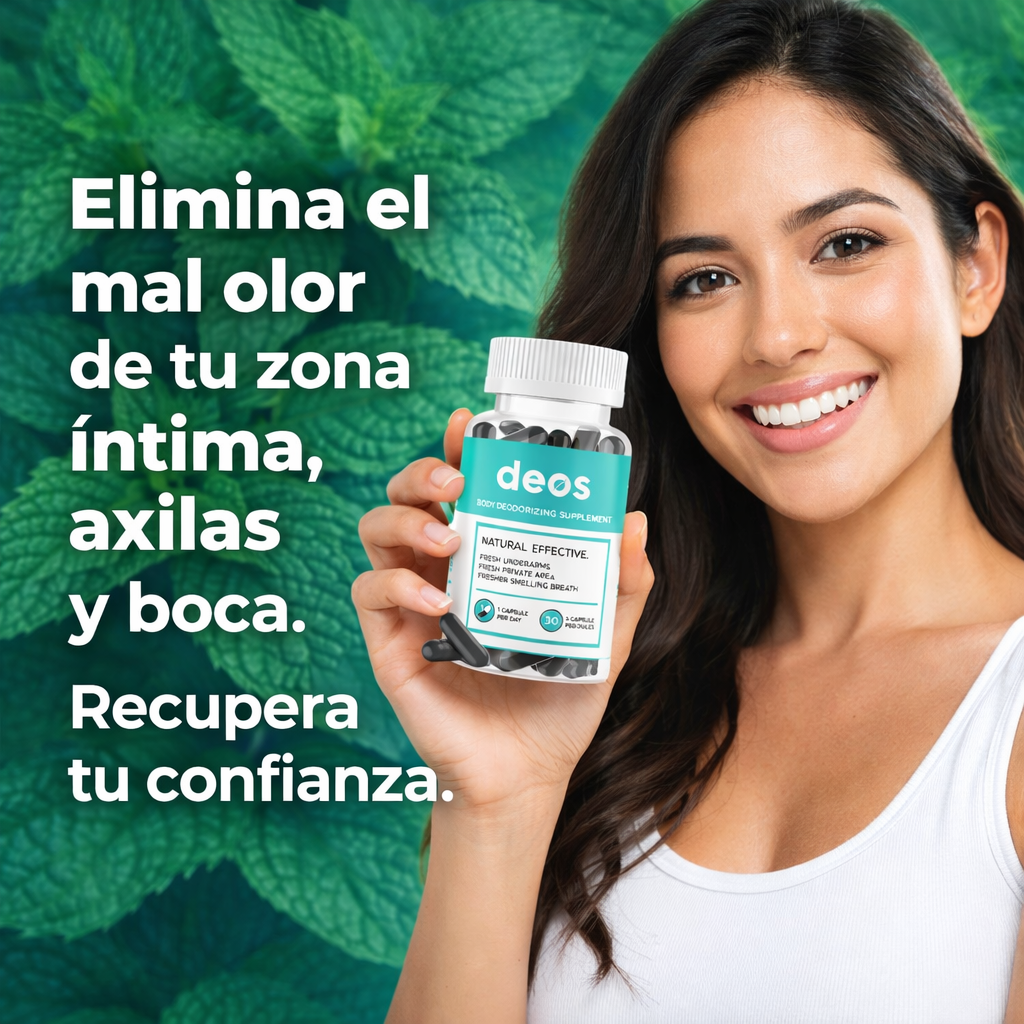 Deos 🌿 – Elimina el Mal Olor desde el Interior
