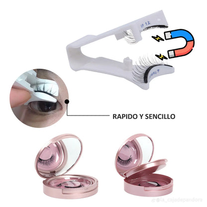 PESTAÑAS MAGNÉTICAS REUTILIZABLES