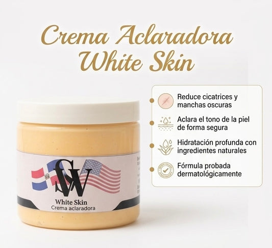 CREMA BLANQUEADORA  100 % GARANTIZADA