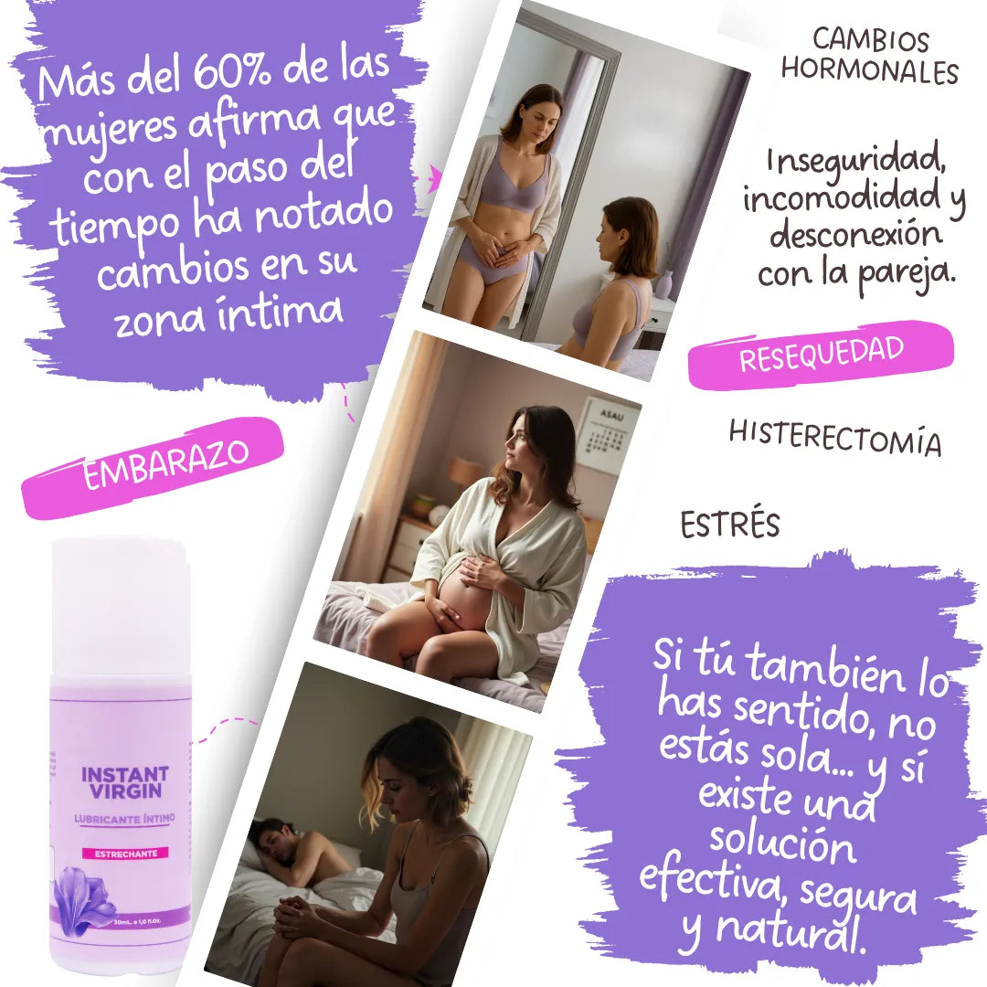 💜🌸 INSTANT VIRGIN – ESTRECHANTE VAGINAL Y FIRMEZA FEMENINA 🌸💜