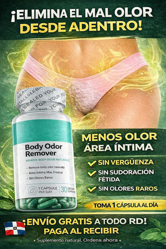 Body Odor Remover – Elimina el Mal Olor Corporal